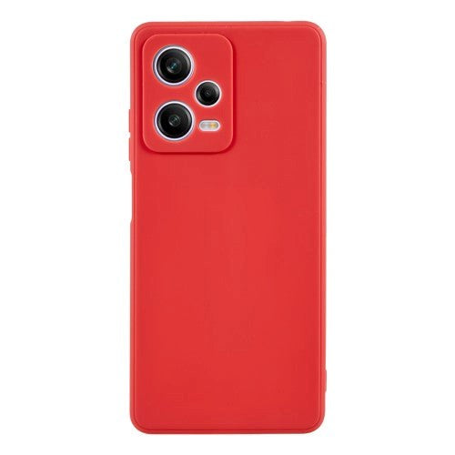 Xiaomi Redmi Note 12 Pro (5G) Fleksibelt Plast Deksel - Rød