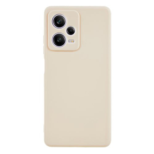 Xiaomi Redmi Note 12 Pro (5G) Fleksibelt Plast Deksel - Beige