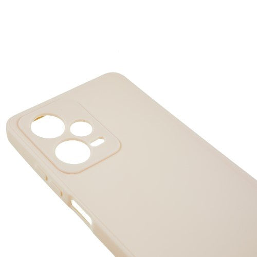 Xiaomi Redmi Note 12 Pro (5G) Fleksibelt Plast Deksel - Beige