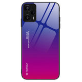 Xiaomi Poco F5 Glass Bakdeksel - Blå / Pink