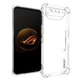 Asus ROG Phone 7 Enkay Anti-Slip Plast Deksel - Gjennomsiktig