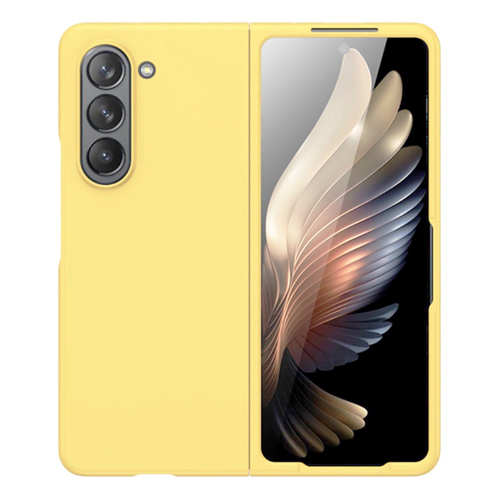 Samsung Galaxy Z Fold5 (5G) Hard Plast Bakdeksel - Gul