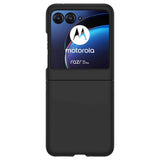 Motorola Razr 40 Ultra Hard Plast Deksel - Svart