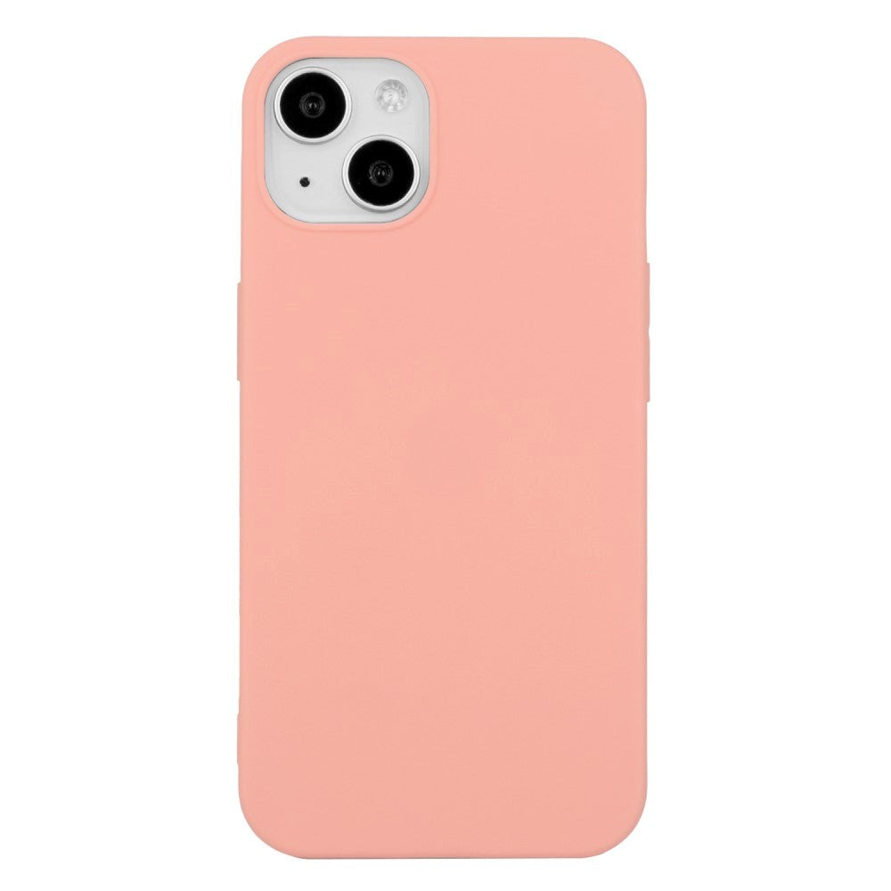 iPhone 15 Plus Matt Plast Deksel - Rosa