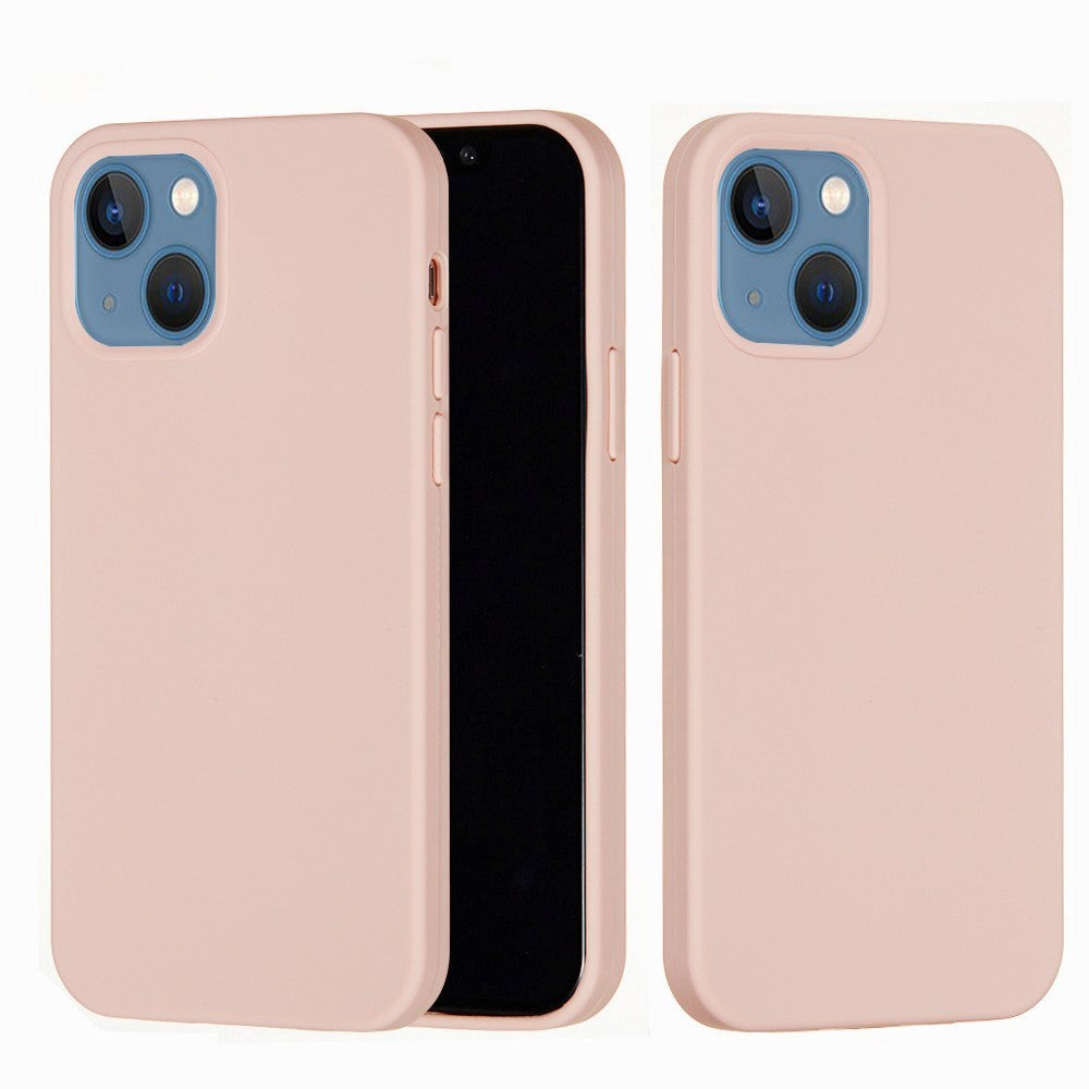 iPhone 15 Plus Silikon Deksel - Rosa