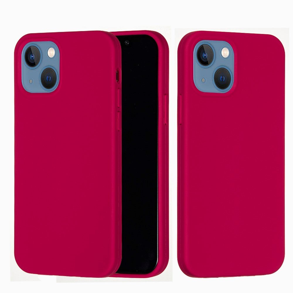 iPhone 15 Silikon Deksel - Rose