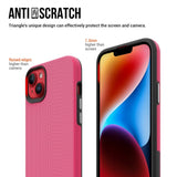 iPhone 15 Håndverker Plastdeksel - Pink