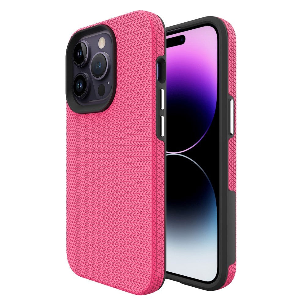 iPhone 15 Pro Max Håndverker Plastdeksel - Pink