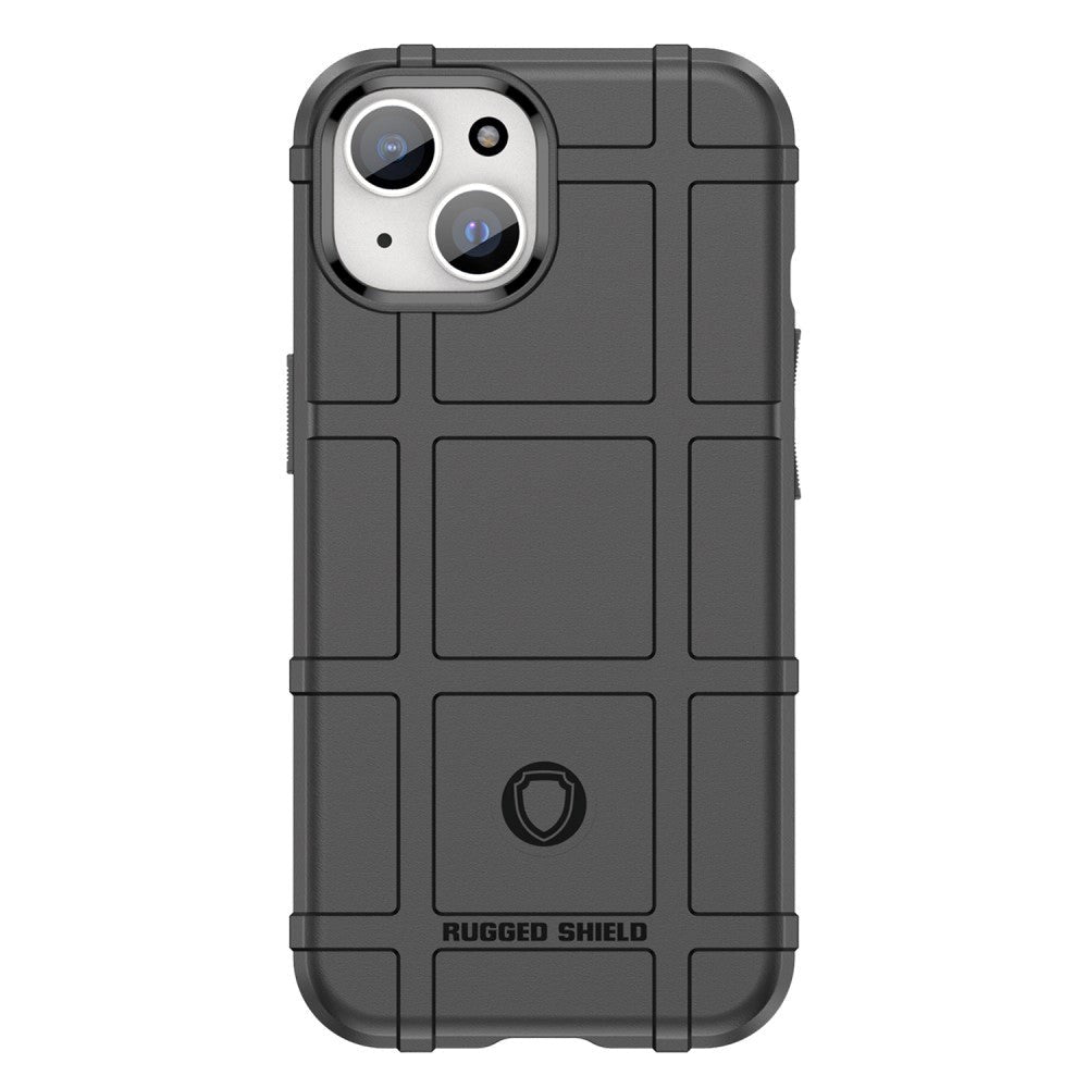 iPhone 15 Rugged Shield Series Håndverker Deksel - Svart