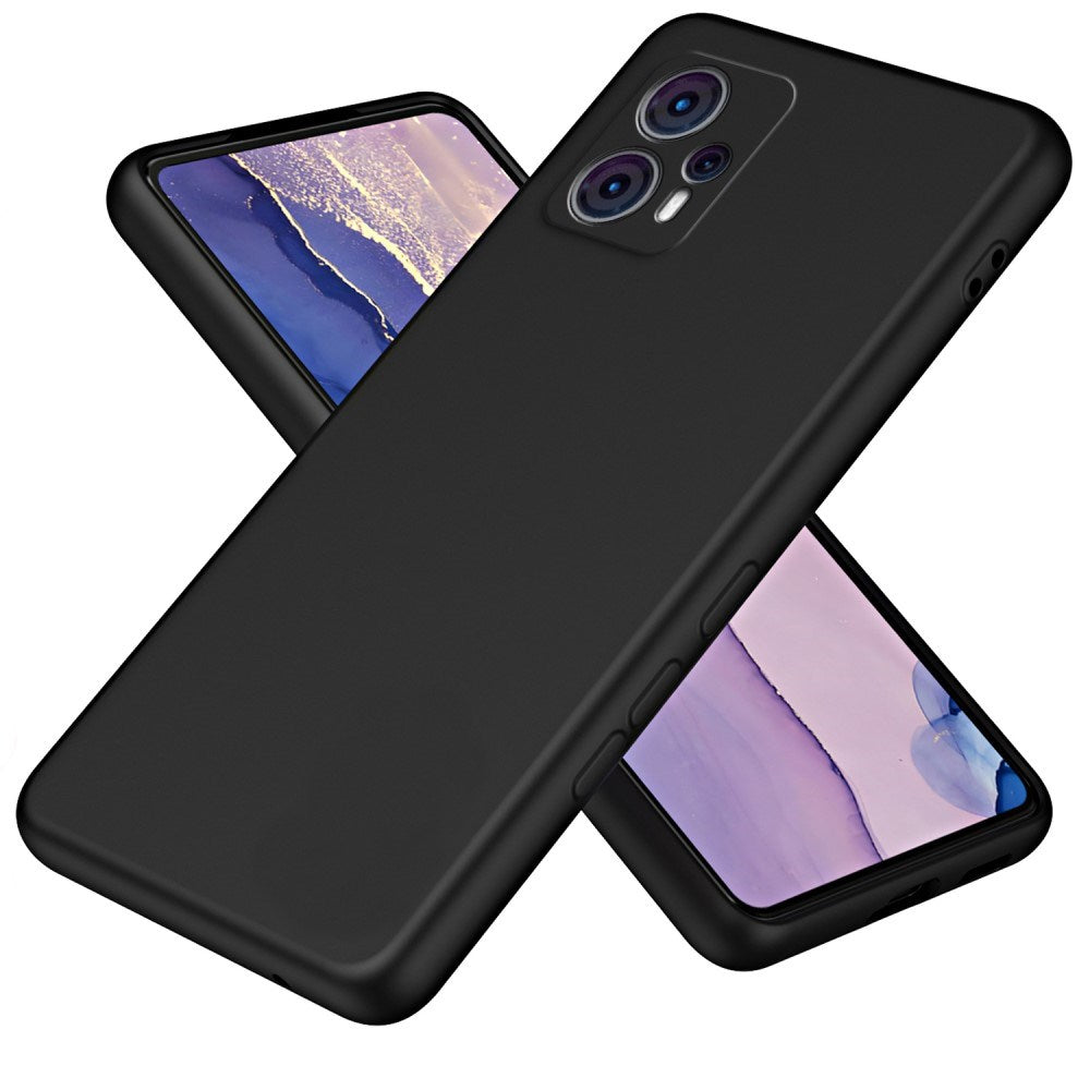 EIDERWOOD Motorola Moto G13 / G23 Liquid Silikon Deksel - Svart