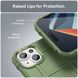 iPhone 15 Plus Rugged Shield Series Håndverker Deksel - Grønn