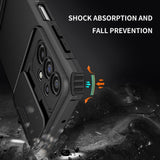 EIDERWOOD Samsung Galaxy A23 / A23 (5G) Håndverker Deksel med Kickstand & Cam Slider - Svart