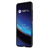 Motorola Razr 40 Ultra Kunstskinn Deksel - Svart