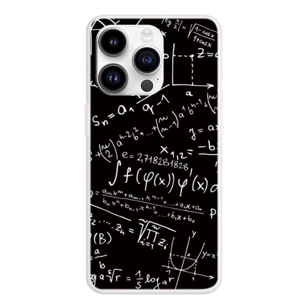 iPhone 15 Pro Fleksibelt Plast Deksel m. Trykk - Matematisk formel