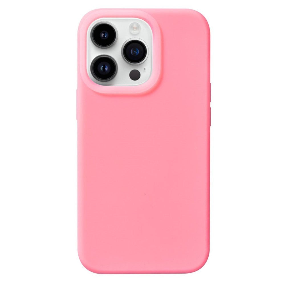 iPhone 15 Pro Jelly Silikon Deksel - Pink