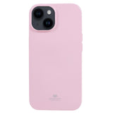 GOOSPERY iPhone 15 Fleksibelt Plastdeksel - Rosa