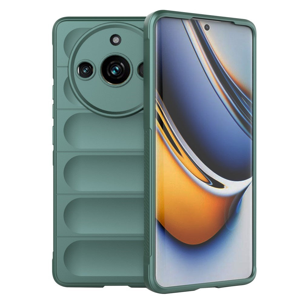 EIDERWOOD Realme 11 Pro+ 5G / 11 Pro 5G Fleksibelt Plastdeksel - Grønn