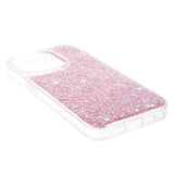 iPhone 15 Pro Glitter Deksel - Rosa