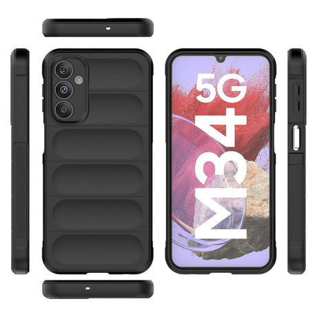 Samsung Galaxy M34 (5G) / F34 (5G) Fleksibelt Plastdeksel - Lysegrå