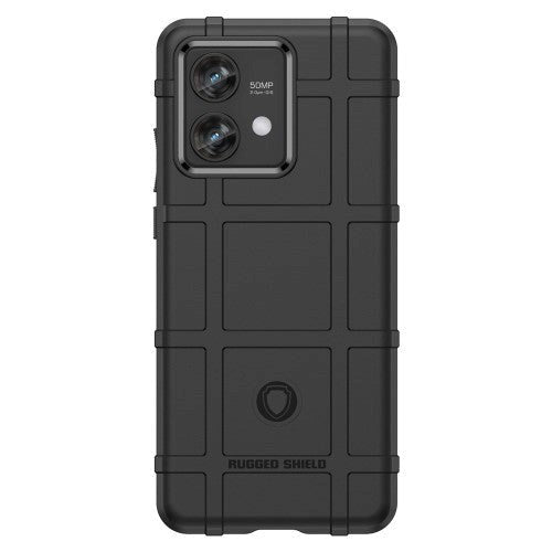 Motorola Edge 40 Neo Rugged Shield Deksel - Svart