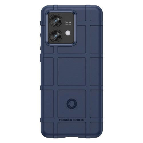 Motorola Edge 40 Neo Rugged Shield Deksel - Blå