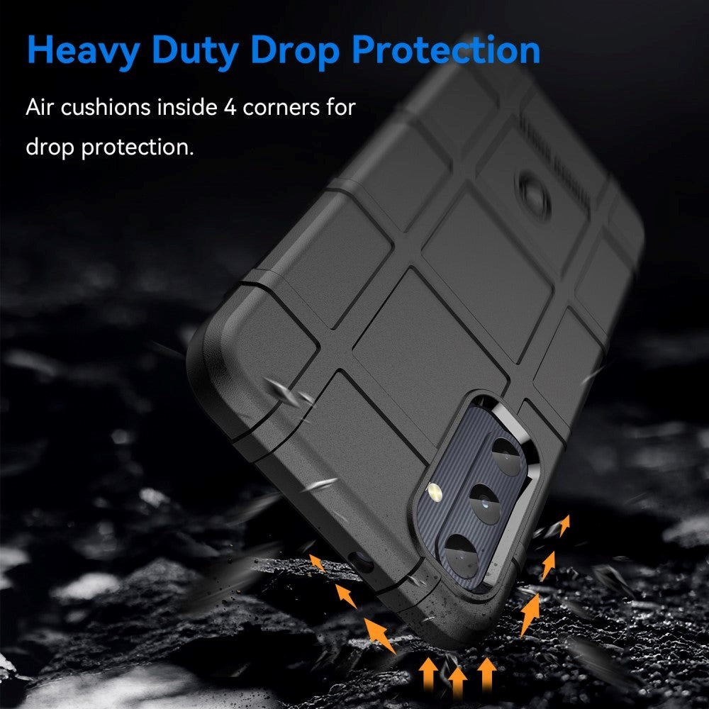 Samsung Galaxy A05s Rugged Shield Håndverker Deksel - Svart