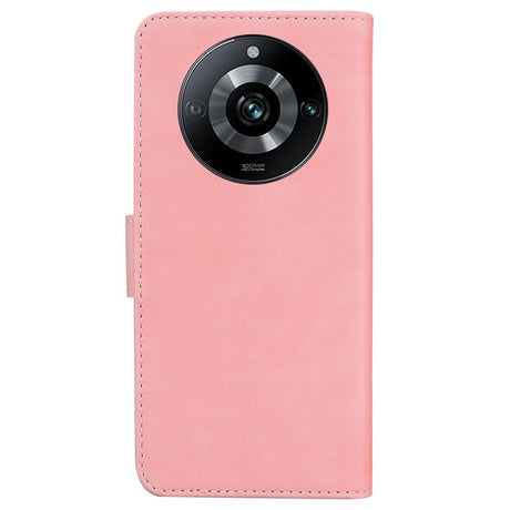 EIDERWOOD Realme 11 Pro+ 5G / 11 Pro 5G Mykt Flipdeksel Med Lommebok - Rosa