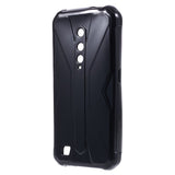 EIDERWOOD Ulefone Armor X12 Pro Fleksibelt Plast Deksel - Svart