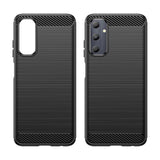 Samsung Galaxy A05s Brushed Carbon Deksel - Svart