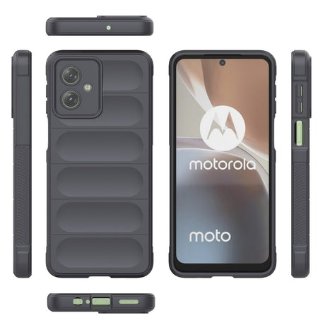 EIDERWOOD Motorola Moto G54 Fleksibelt Plastdeksel - Grå