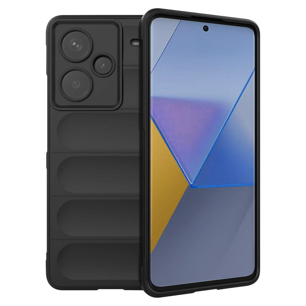 Xiaomi Redmi Note 13 Pro+ (Plus) Fleksibelt Plastdeksel - Svart