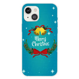 iPhone 15 Plus Fleksibelt Plast Jul Deksel - Merry Christmas - Juleklokker