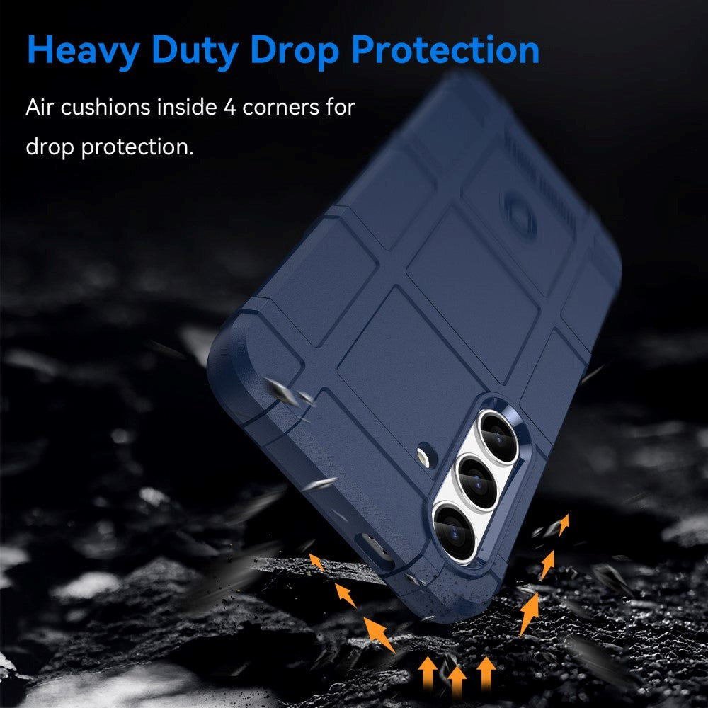 Samsung Galaxy S24 Rugged Shield Håndverker Deksel - Blå