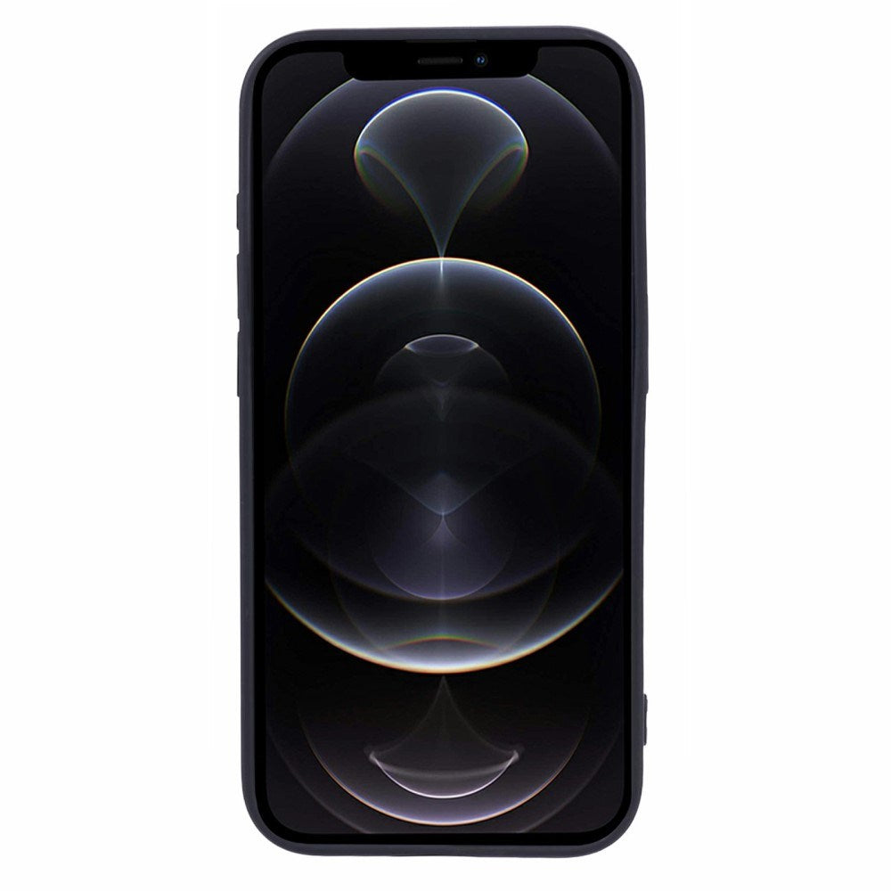 EIDERWOOD iPhone 12 Pro Max Fleksibelt Plast Deksel - Svart