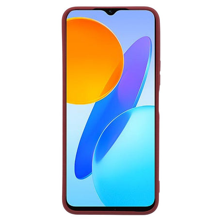 EIDERWOOD Honor X8 (5G) Matt Fleksibelt Plast Deksel - Rød