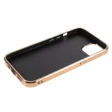 EIDERWOOD iPhone 14 Glitter Hybrid Deksel - Rose Gold