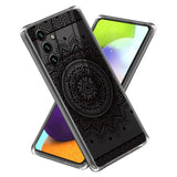 Samsung Galaxy A15 (5G) / A15 Fleksibelt Plastdeksel - Gjennomsiktig / Mandala Blomst