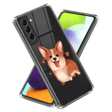 Samsung Galaxy S24+ (Plus) Fleksibel Plast Deksel m. Motiv - Corgi