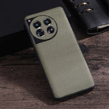 OnePlus 12 Fleksibelt Plast Nylon Bakdeksel - Grønn