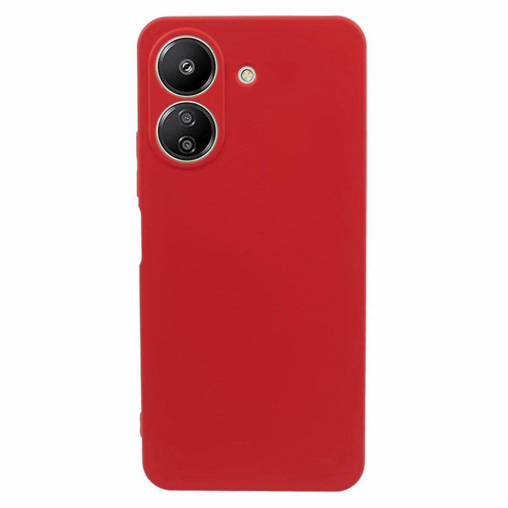 EIDERWOOD Xiaomi Poco C65 / Redmi 13C Fleksibelt Plast Deksel - Rød