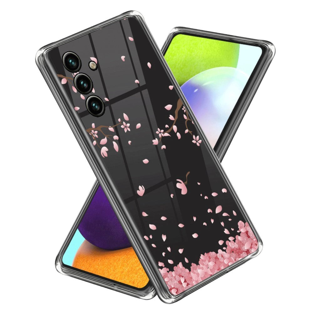 Samsung Galaxy A35 (5G) Fleksibel Plast Deksel m. Motiv - Sakura