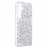 Samsung Galaxy S24 Glitter Deksel - Sølv