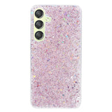 Samsung Galaxy S24 Glitter Deksel - Pink