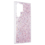 Samsung Galaxy S24 Ultra Glitter Glitter Deksel - Rosa