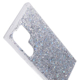 Samsung Galaxy S24 Ultra Glitter Deksel - Sølv