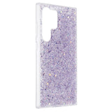 Samsung Galaxy S24 Ultra Glitter Deksel - Lilla