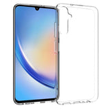 Samsung Galaxy A05s Fleksibelt TPU-Plast Deksel - Gjennomsiktig