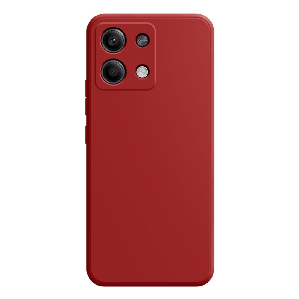 EIDERWOOD Xiaomi Redmi Note 13 (5G) Fleksibel TPU Plast Deksel - Rød