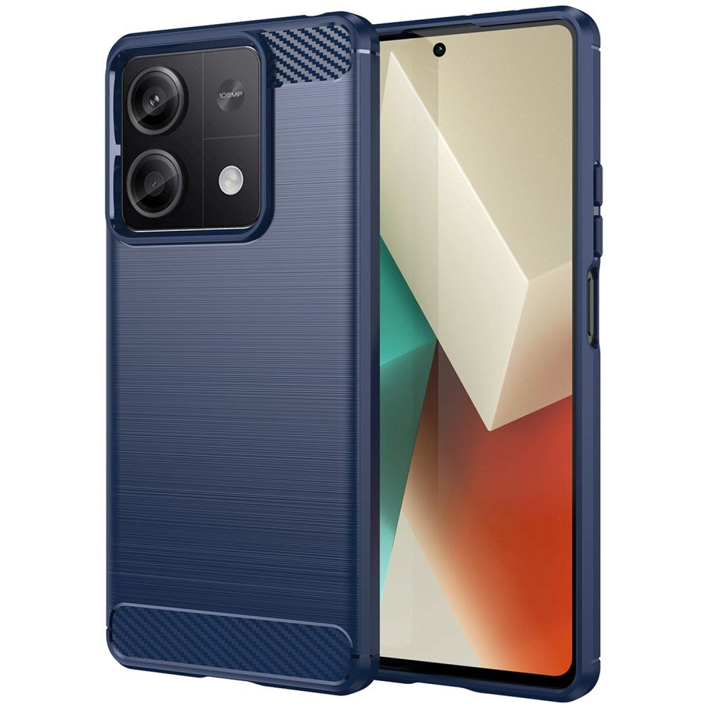 Xiaomi Redmi Note 13 (5G) Brushed Carbon Deksel - Blå