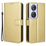 EIDERWOOD Honor X7b / 90 Smart Kunstskinn Flip Deksel m. Strop - Gull